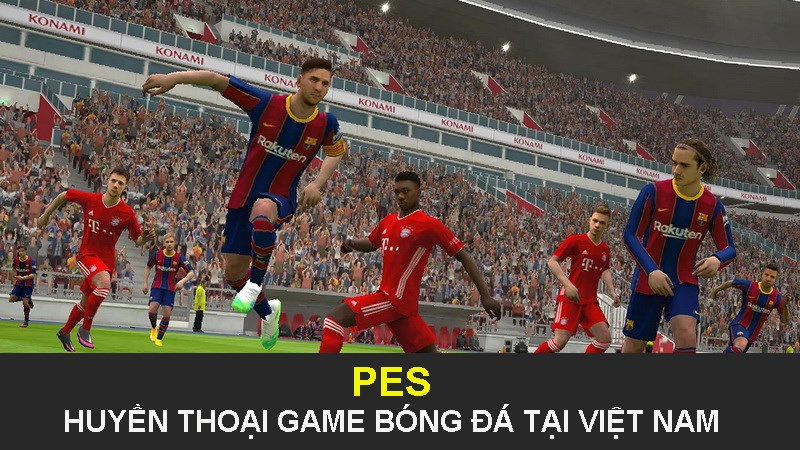 Các tựa game PES mới nhất ngày nay