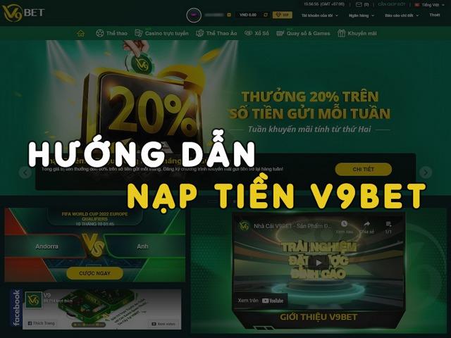 Nạp tiền V9BET như thế nào?